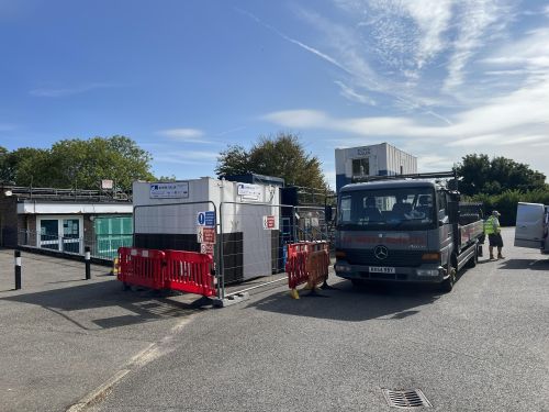 Click Here To Enlarge This Photo Of School Boiler and Heating Distribution