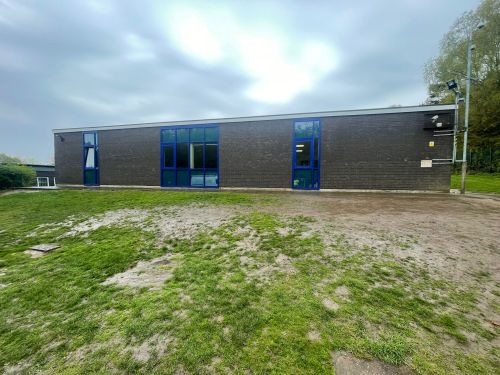 Click Here To Enlarge This Photo Of School Window / Door Installation